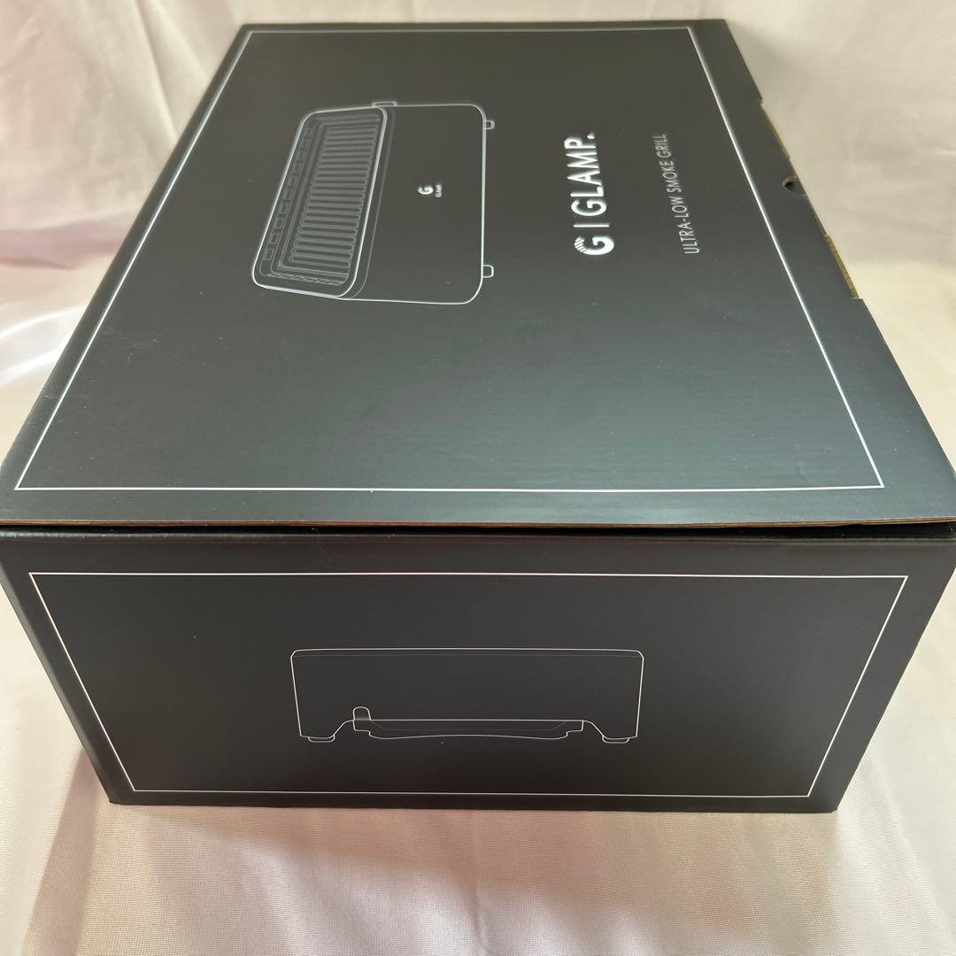 【新品】シリコーンマット付 GLAMP SG-01 ブラック 超少煙グリル 焼肉