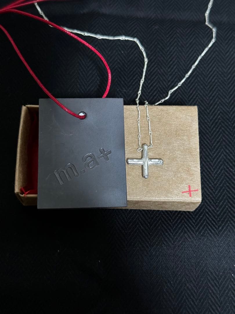 ☆25SS ma+ シルバークロス　エムエークロス☆