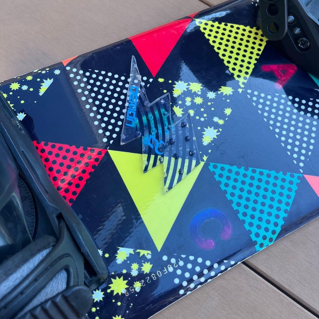 IGNIO×HEAD　キッズスノーボード120cm　ブーツ22〜23㎝