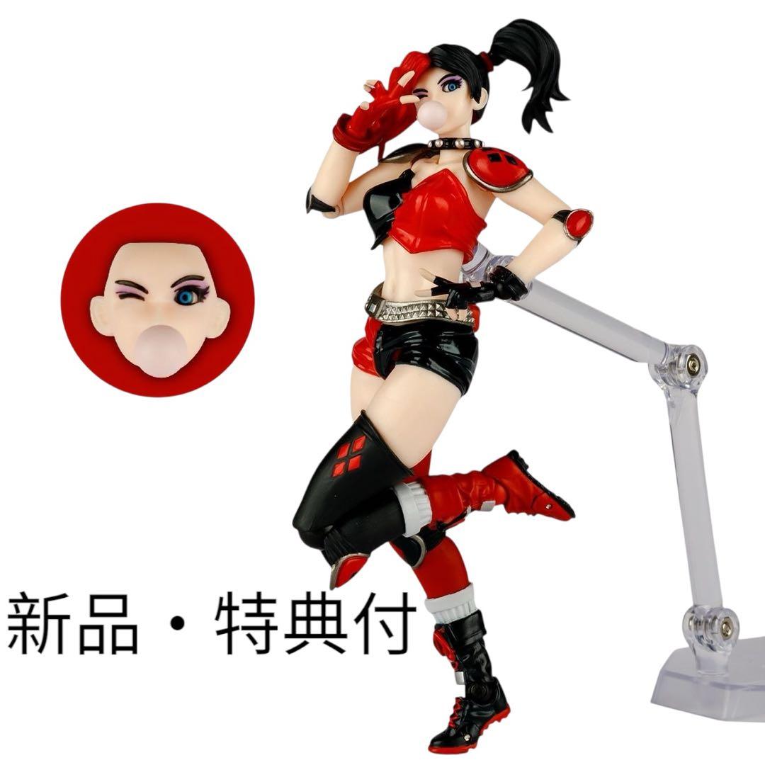 【特典付】リボルテック　アメイジング・ヤマグチ　ハーレイ・クイン　赤×黒Ver.