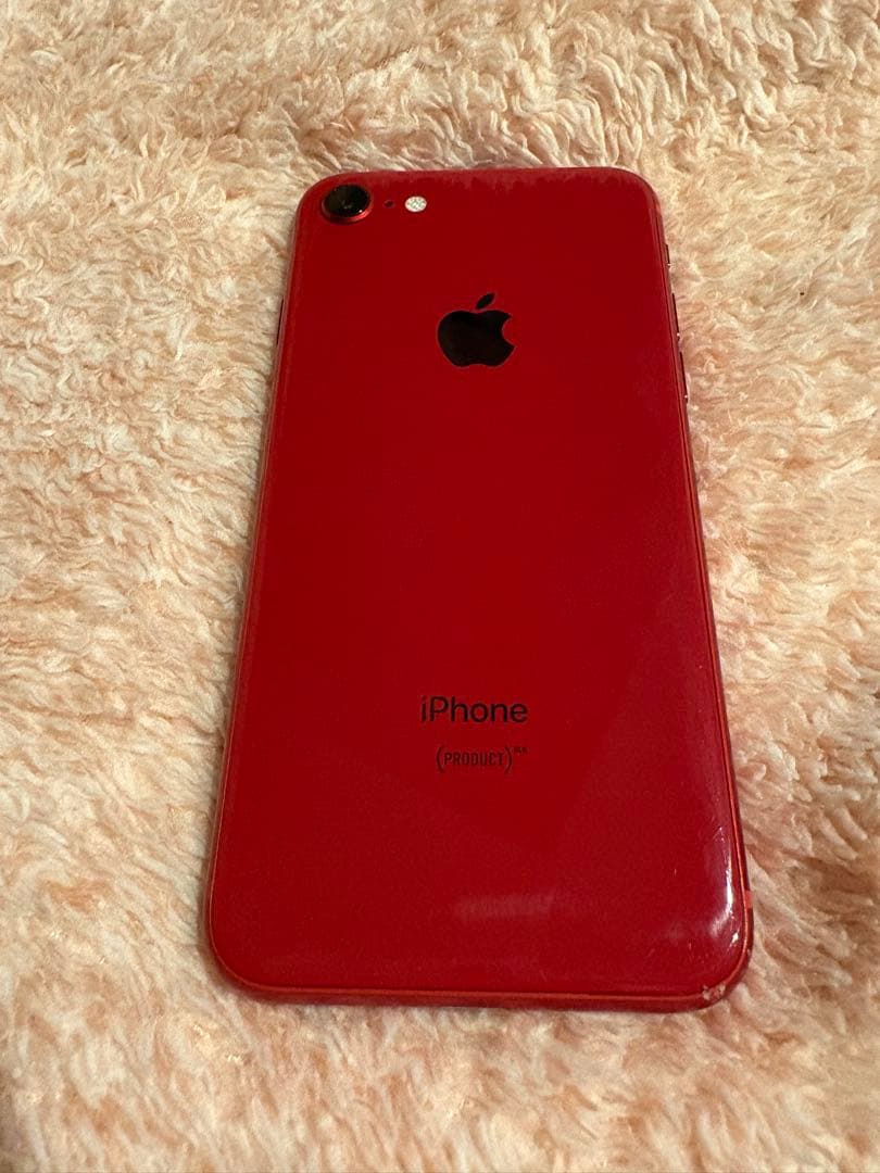 iPhone 8 レッド本体　64GB