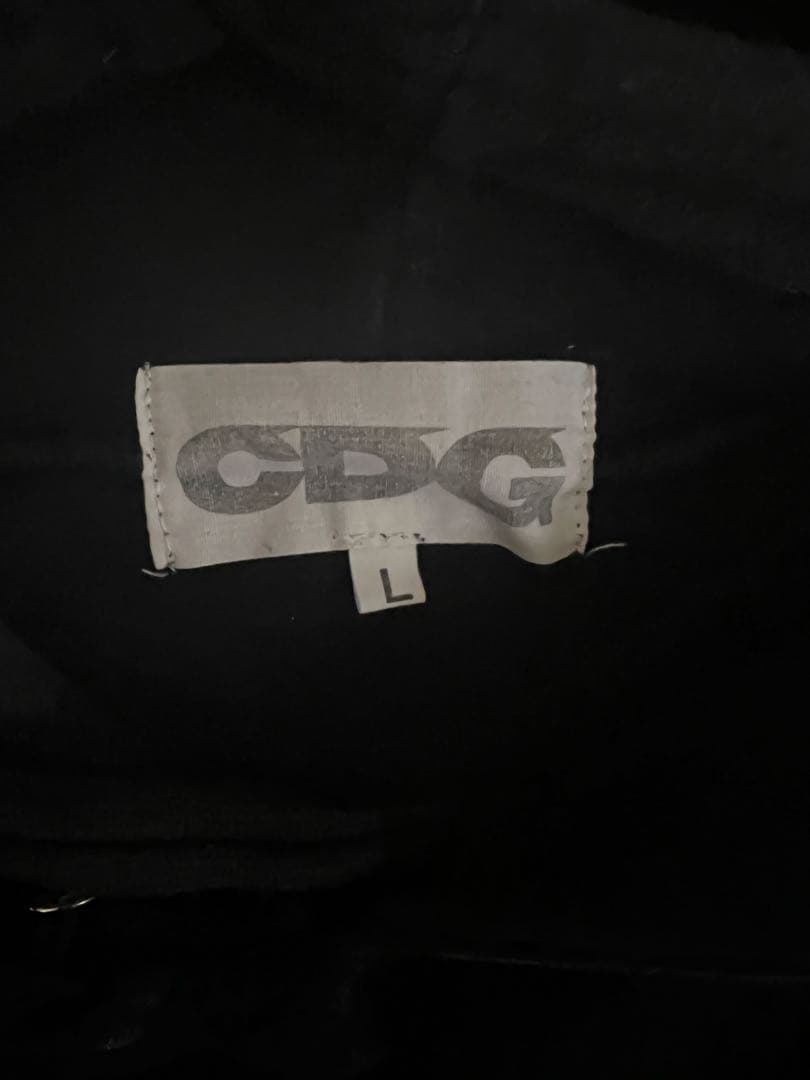 COMME des GARÇONS ブラック パーカー CDG