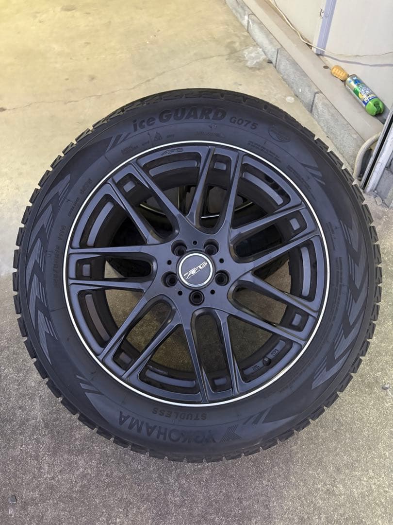 Yokohama ブラックホイールセット 19インチ