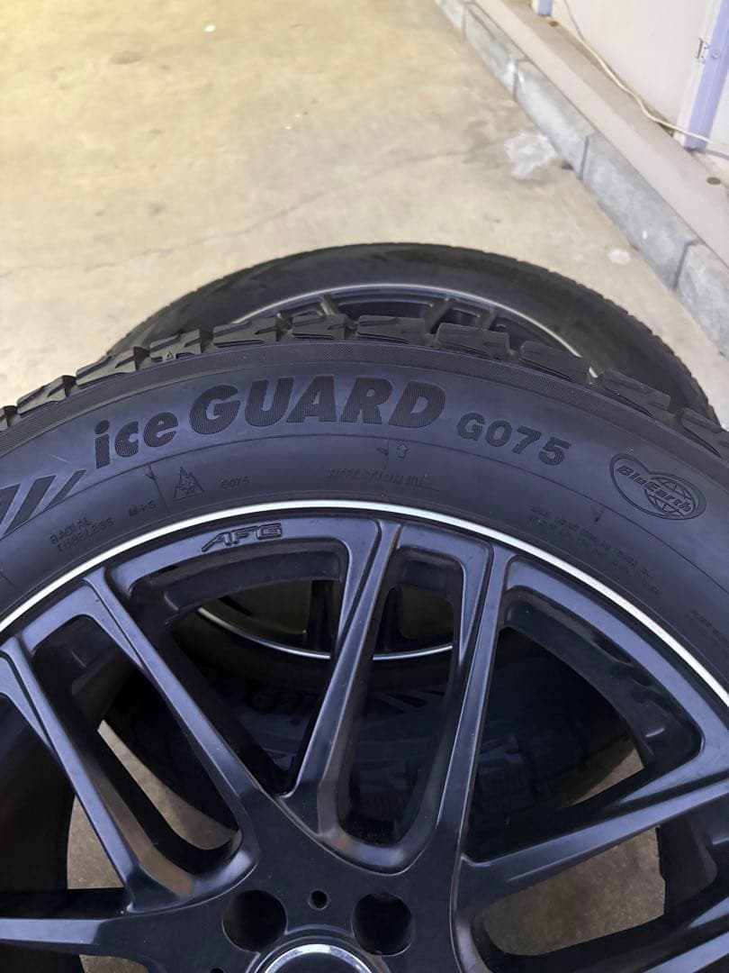 Yokohama ブラックホイールセット 19インチ