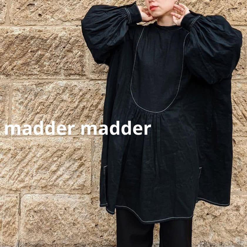 トップス madder madder tea towel tunic dress