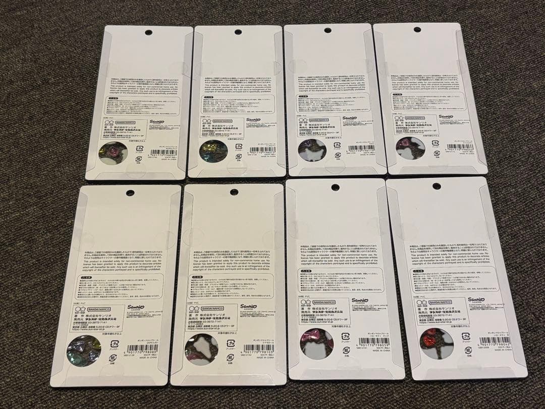 【国内正規品コンプセット】ボンボンドロップシール　サンリオ第二弾