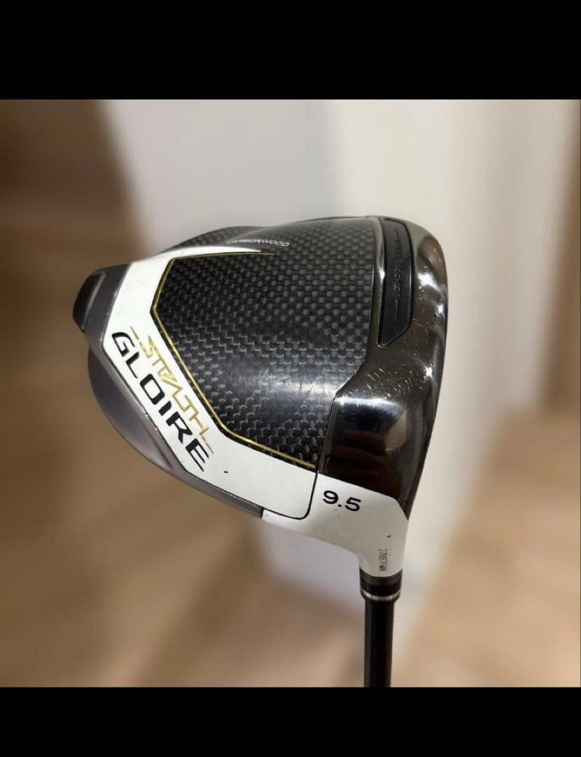 テーラーメイド　ステルスグローレドライバー 9.5度　ツアーAD CQ6S