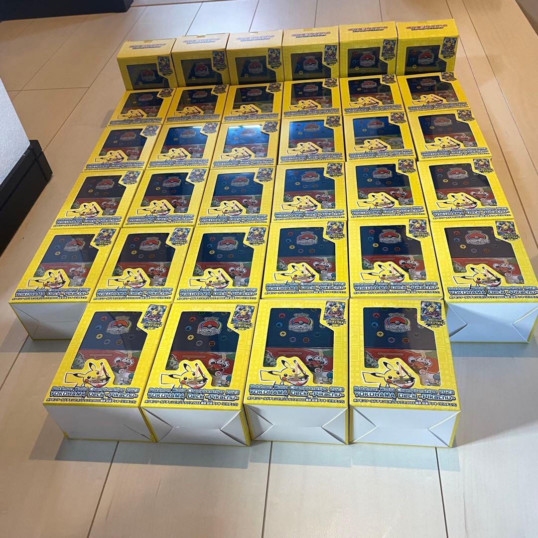 2023 横浜記念デッキ☆ピカチュウ プロモなし 34個