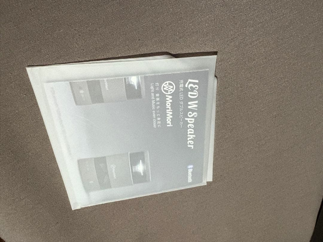 ⭐︎ふじっく⭐︎MoriMori LED W Speaker