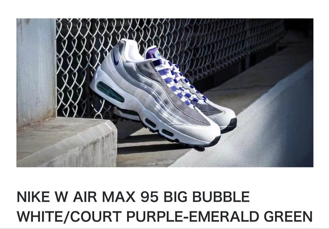 専用　Nike Air Max 95 Grape 30cm ナイキ エアマックス
