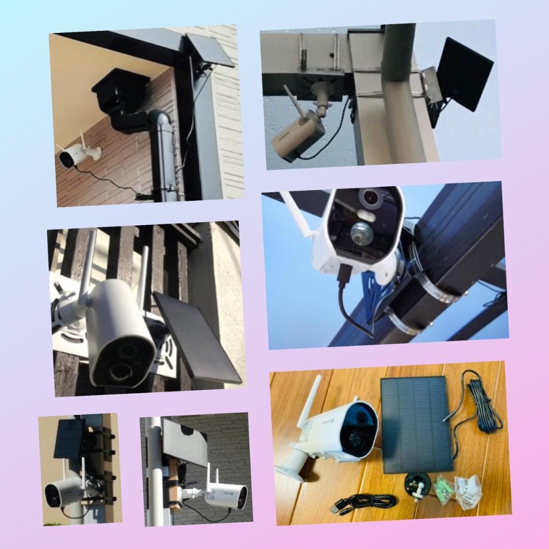 ❤2K高画質で24時間リアルタイム視聴＆録画OK♪❤高性能☆防犯カメラ