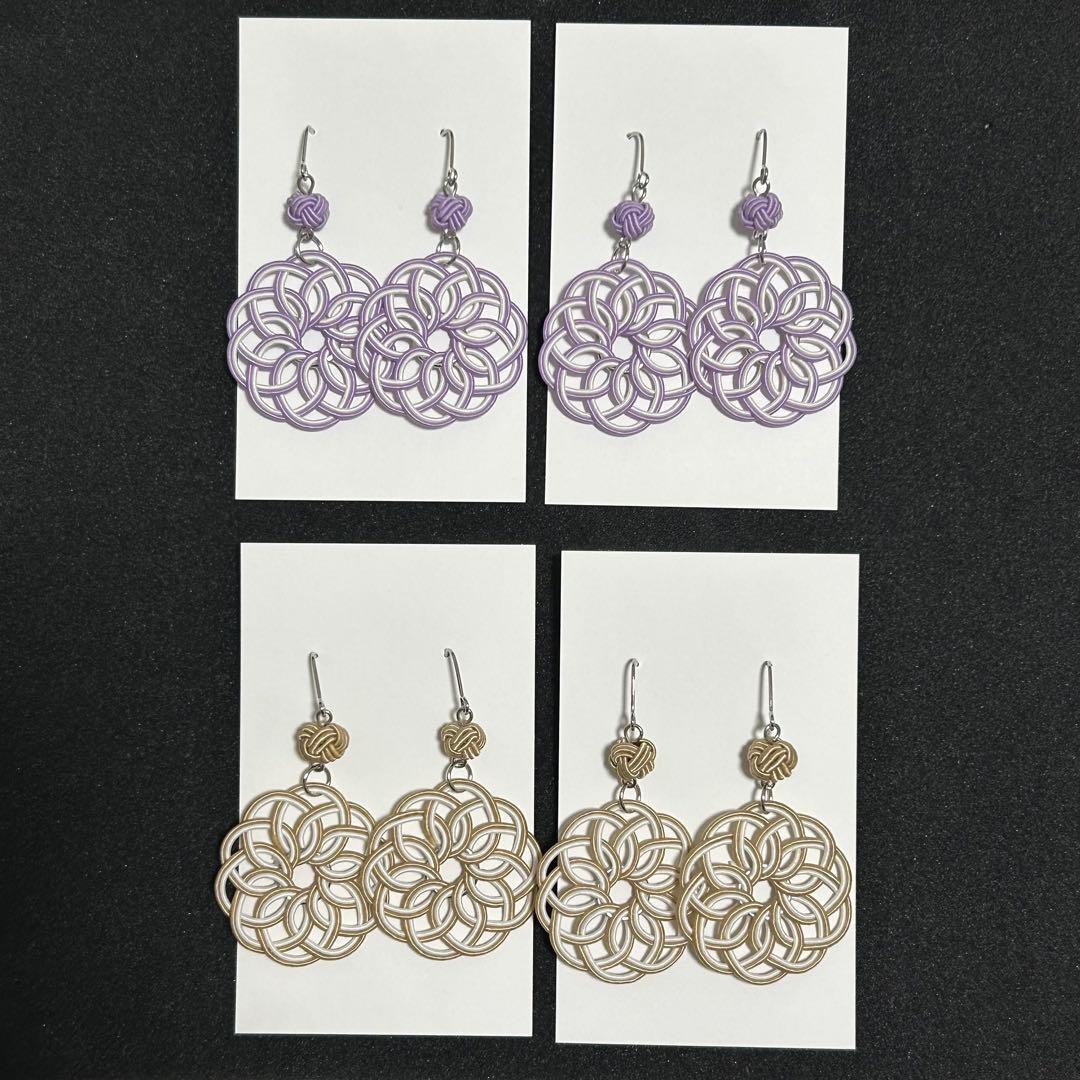 ゆあ★水引ピアス＆イヤリング45点