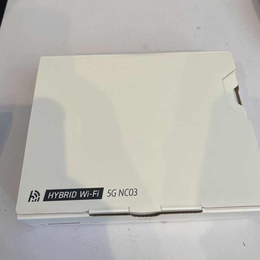 新品未使用HYBRID Wi-Fi NC03 モバイルルータークレードル付き