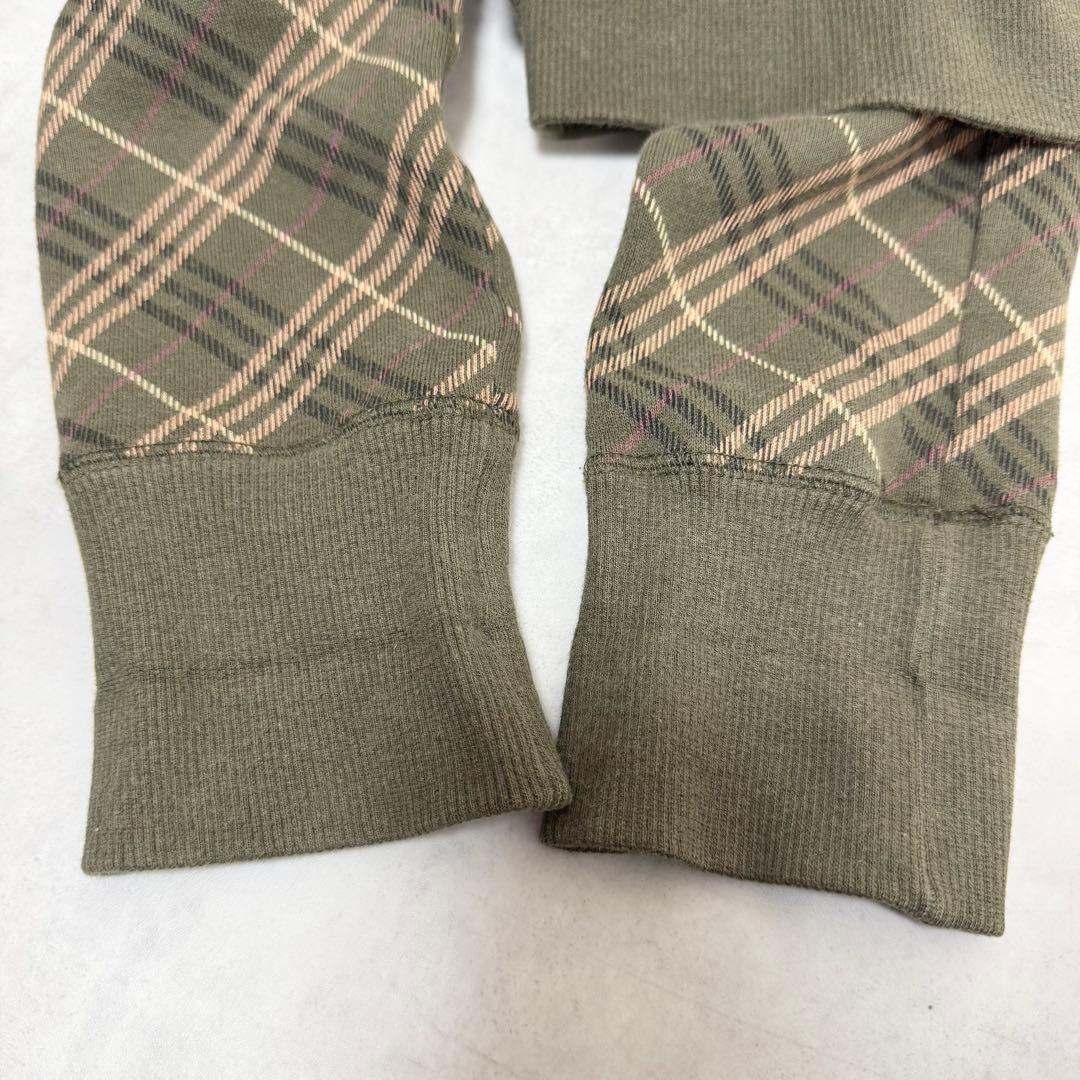 y2k❤️ BURBERRY BLUE LABEL 総柄 ダブルジップジャージ