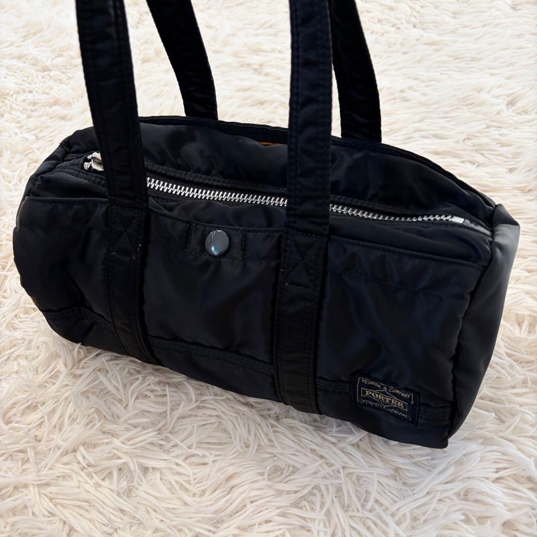 【美品】ポーター ボストンバッグ タンカー ブラック