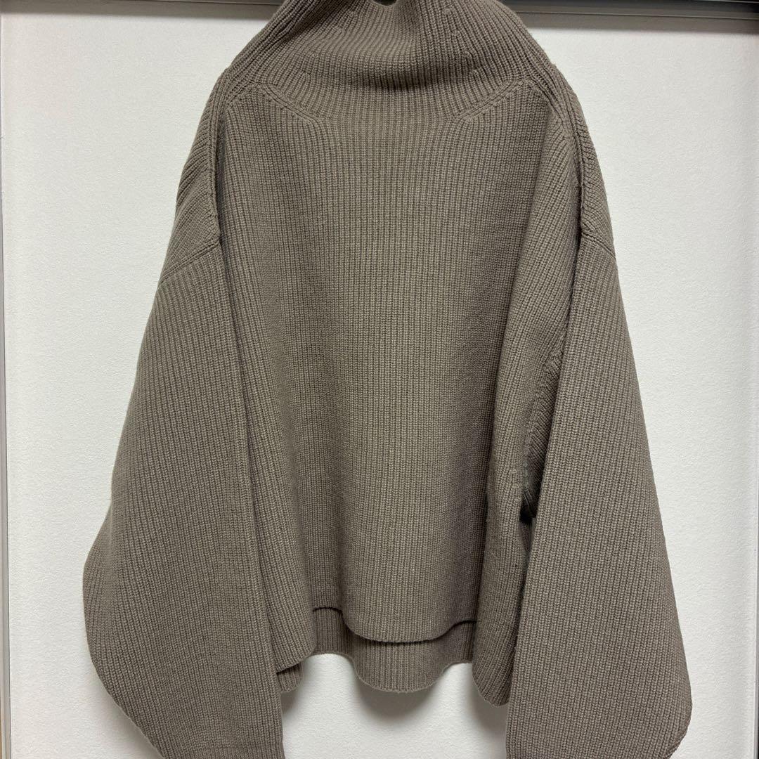 Deuxieme Classe アゼタートル ネックプルオーバーニット