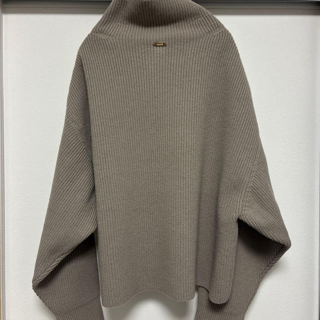 Deuxieme Classe アゼタートル ネックプルオーバーニット