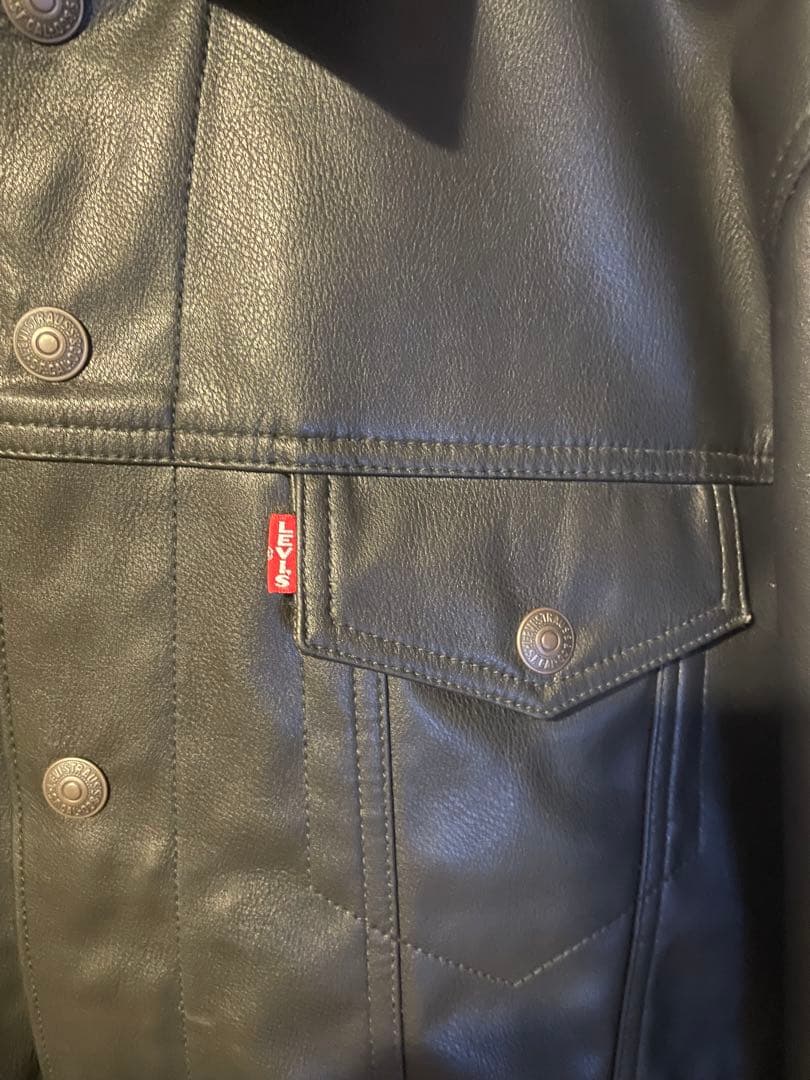 LIMITED LEATHER TRUCKER JACKET ジャケット