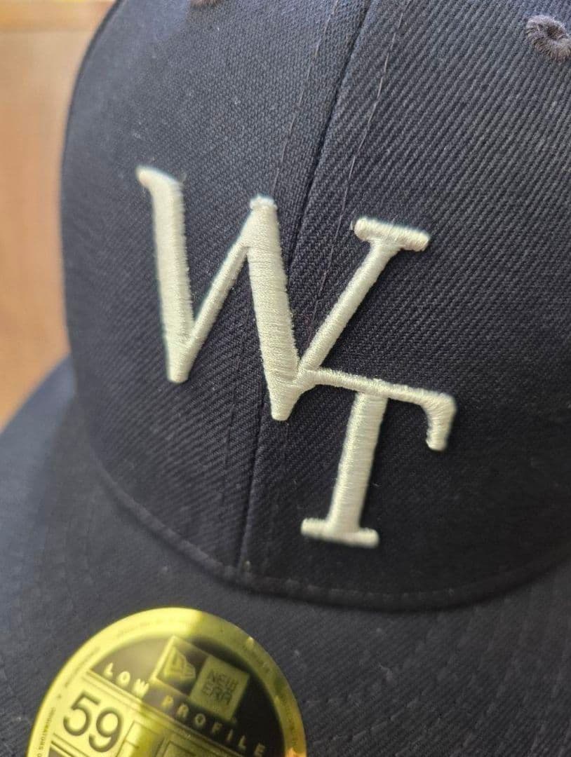 WTAPS ダブルタップス キャップ ネイビー NEW ERA 7 1/2 美品