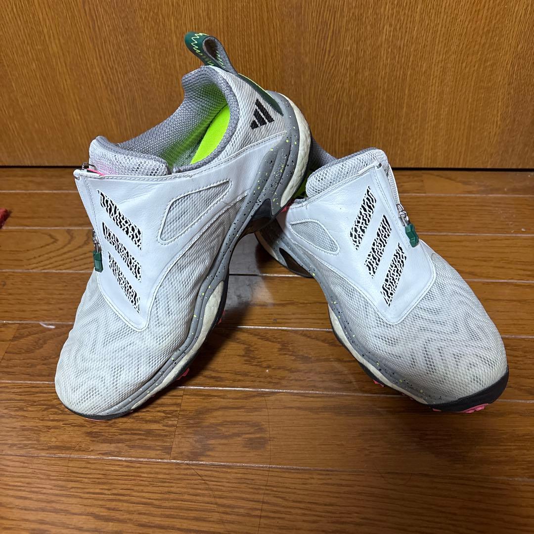 アディダス　ゴルフシューズ　美品　24.5cm ユニセックス　B O A搭載