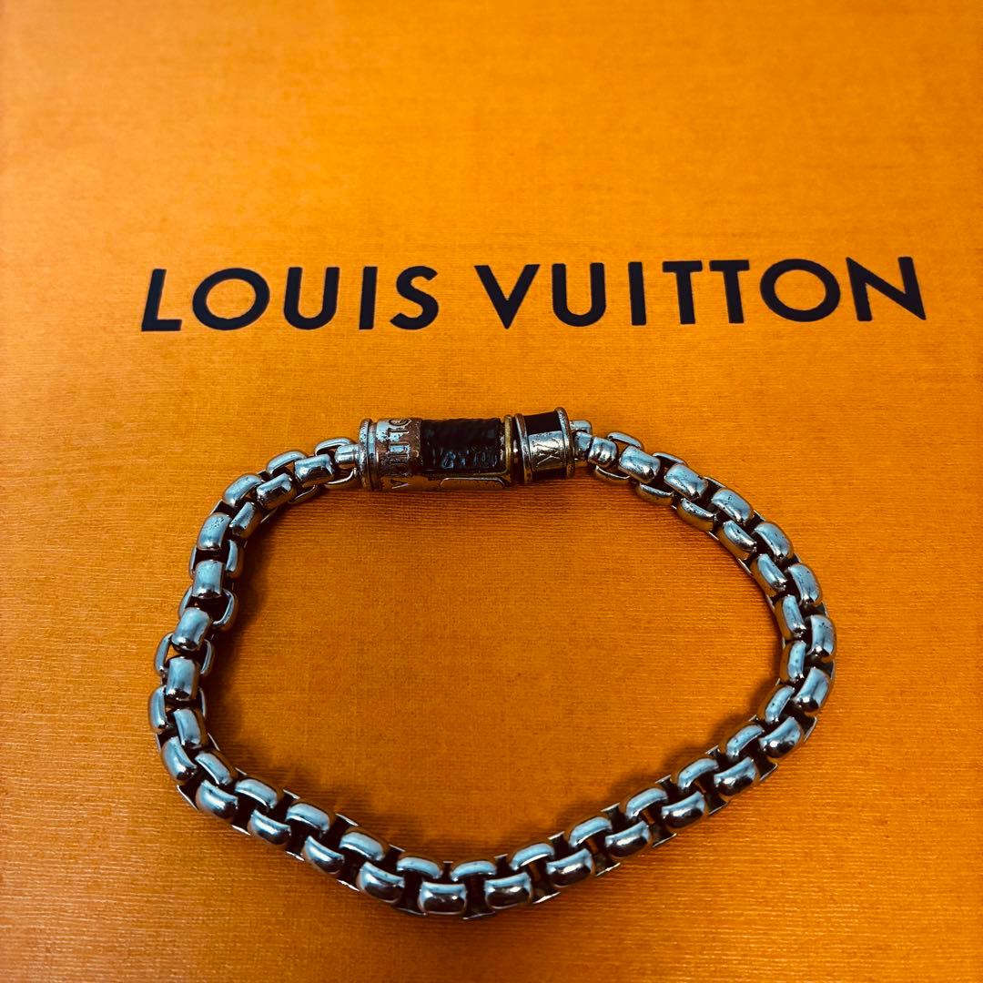 LOUIS VUITTONブレスレット チェーンモノグラムエクリプスM62592