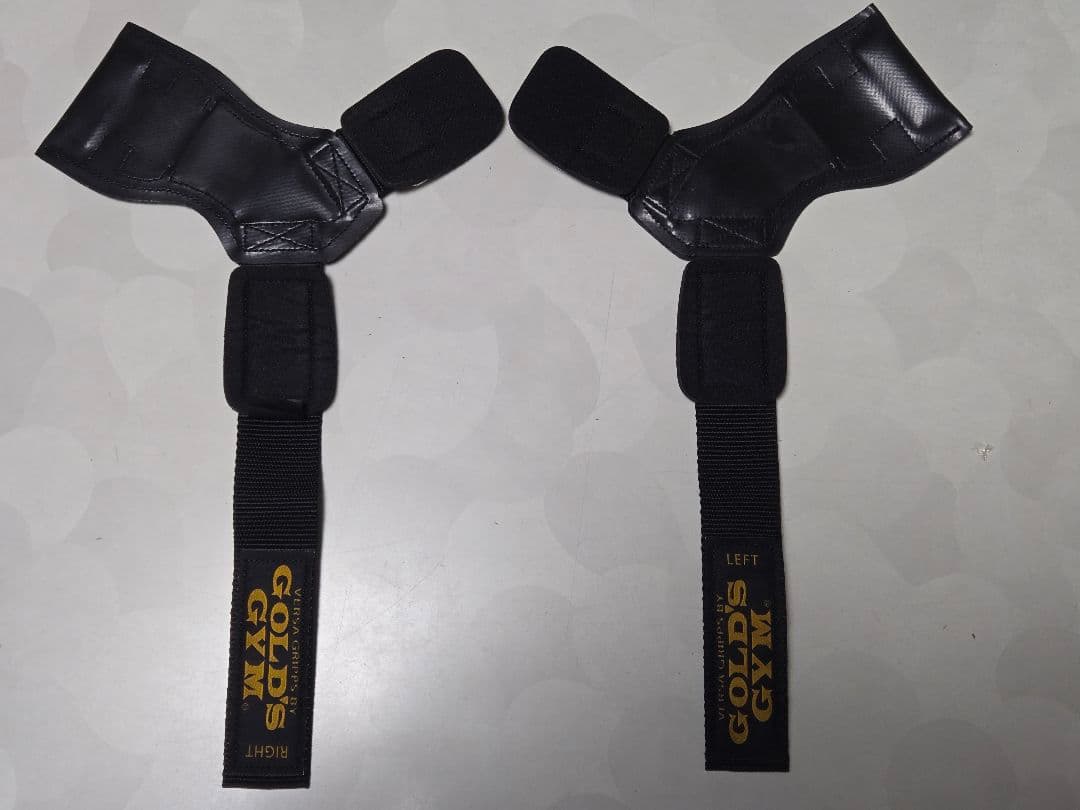 【美品】ゴールドジム パワーグリップ プロ M ブラック