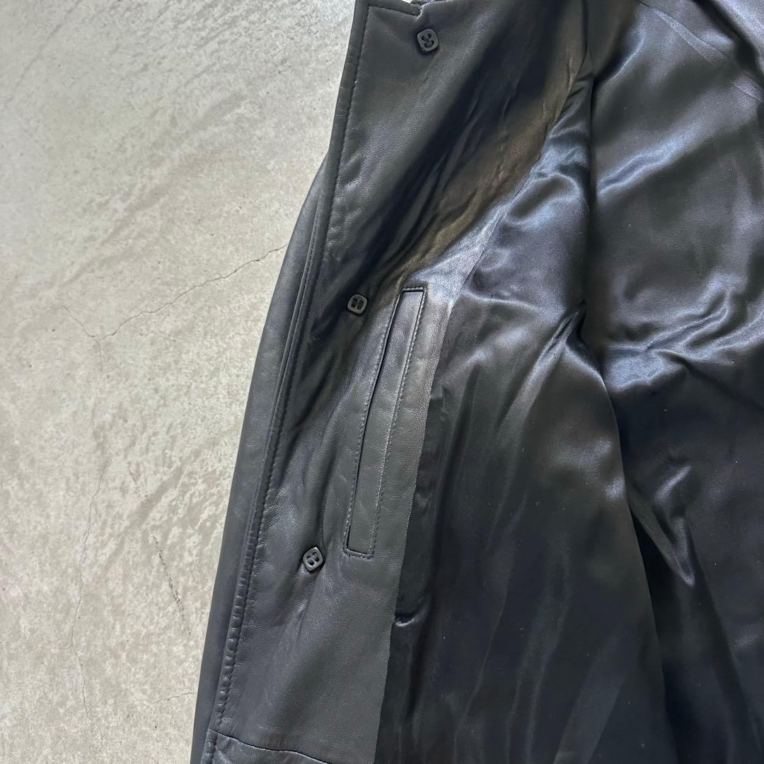90s Banana Republicレザーカーコート 野村訓一 美品 Sサイズ