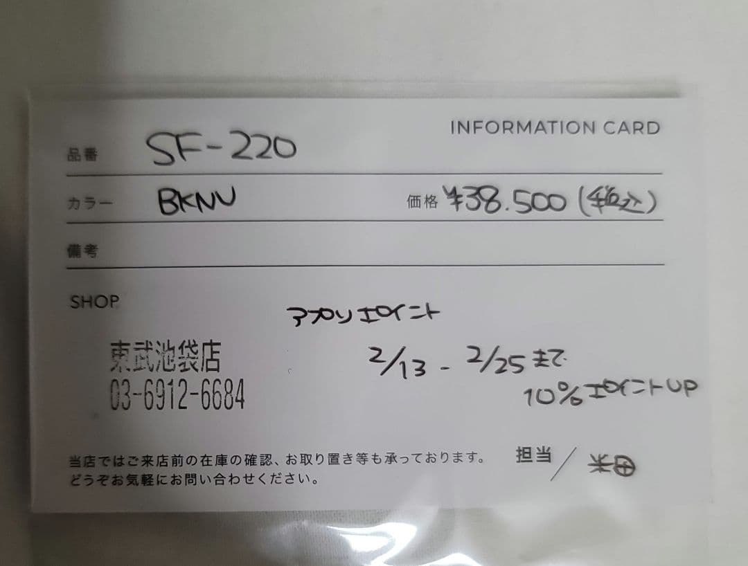 2/1限定価格　ラシット　2WAYリュック