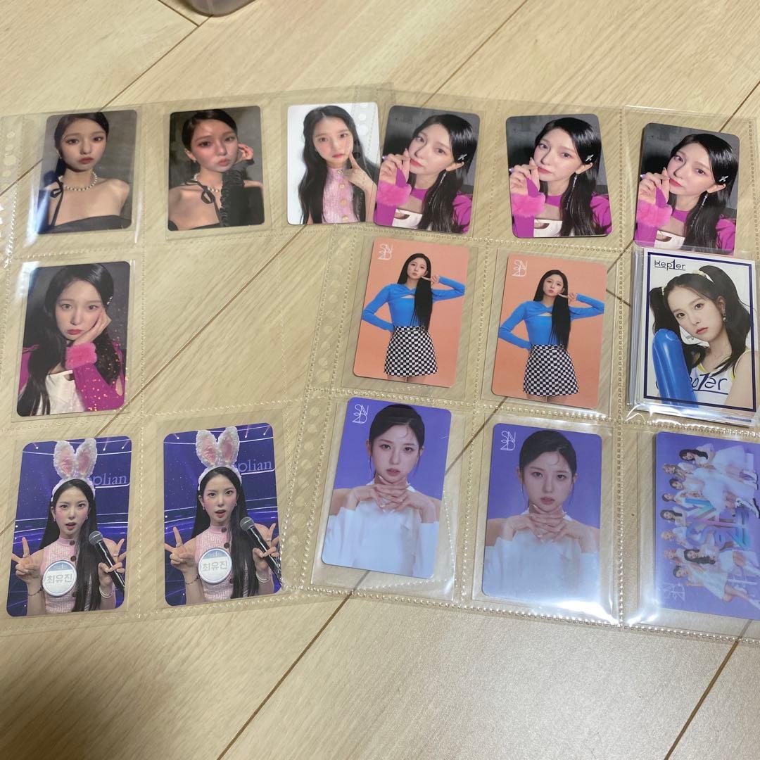 Kep1er ユジン トレカ 缶バッジ まとめ