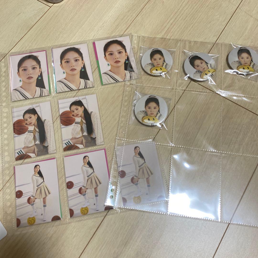 Kep1er ユジン トレカ 缶バッジ まとめ