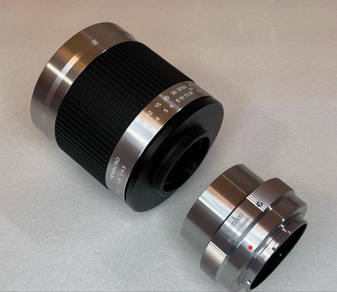Kenkoミラーレンズ400mmF8 for SONY NEX 最終値下げ！