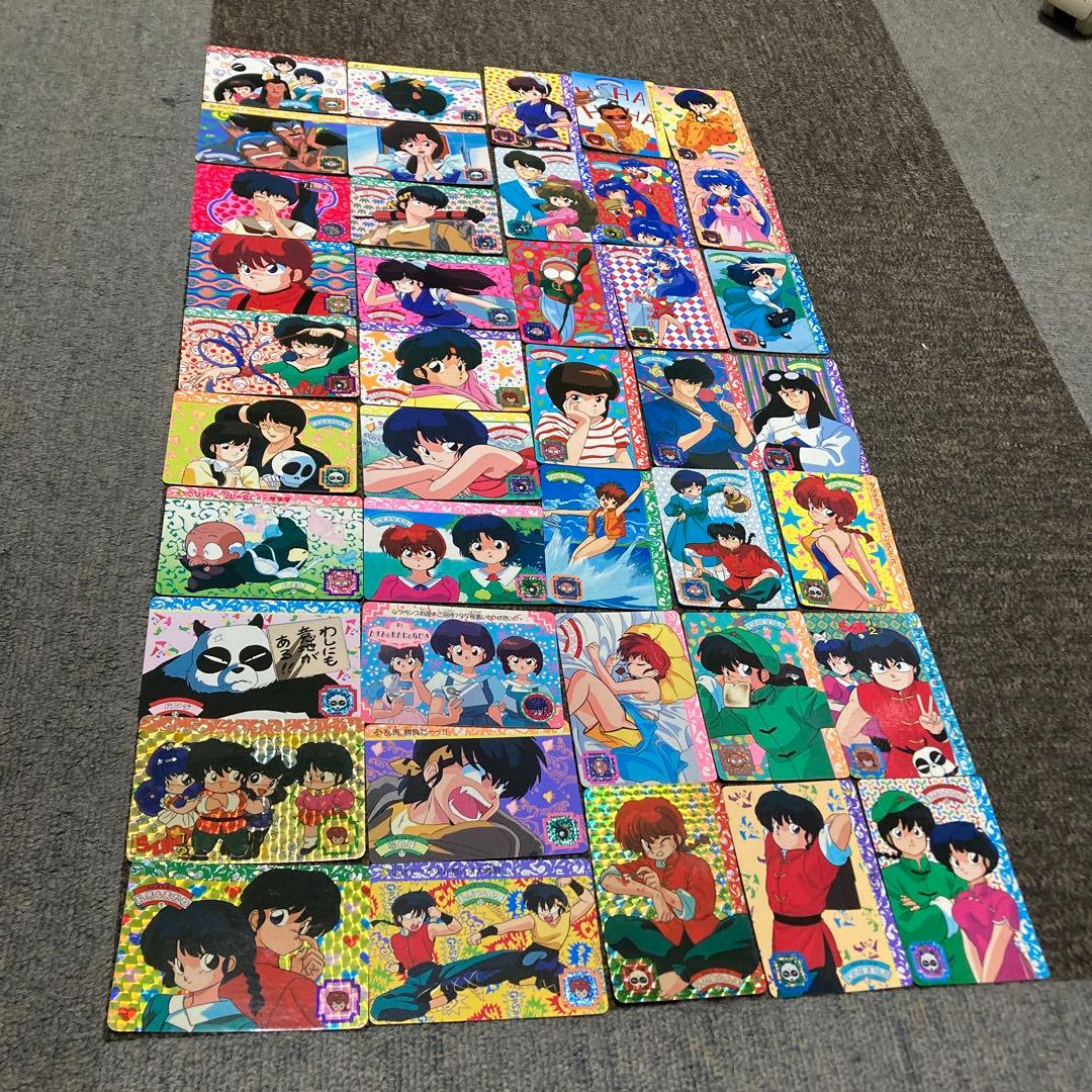 カードダス らんま1/2 乱馬 良牙 天童あかね CARDDASS 1991