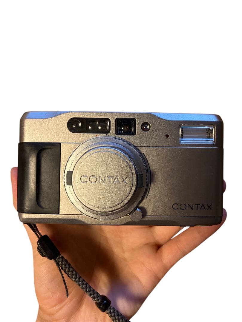 【希少】CONTAX TVS データバックつき　フィルムカメラ