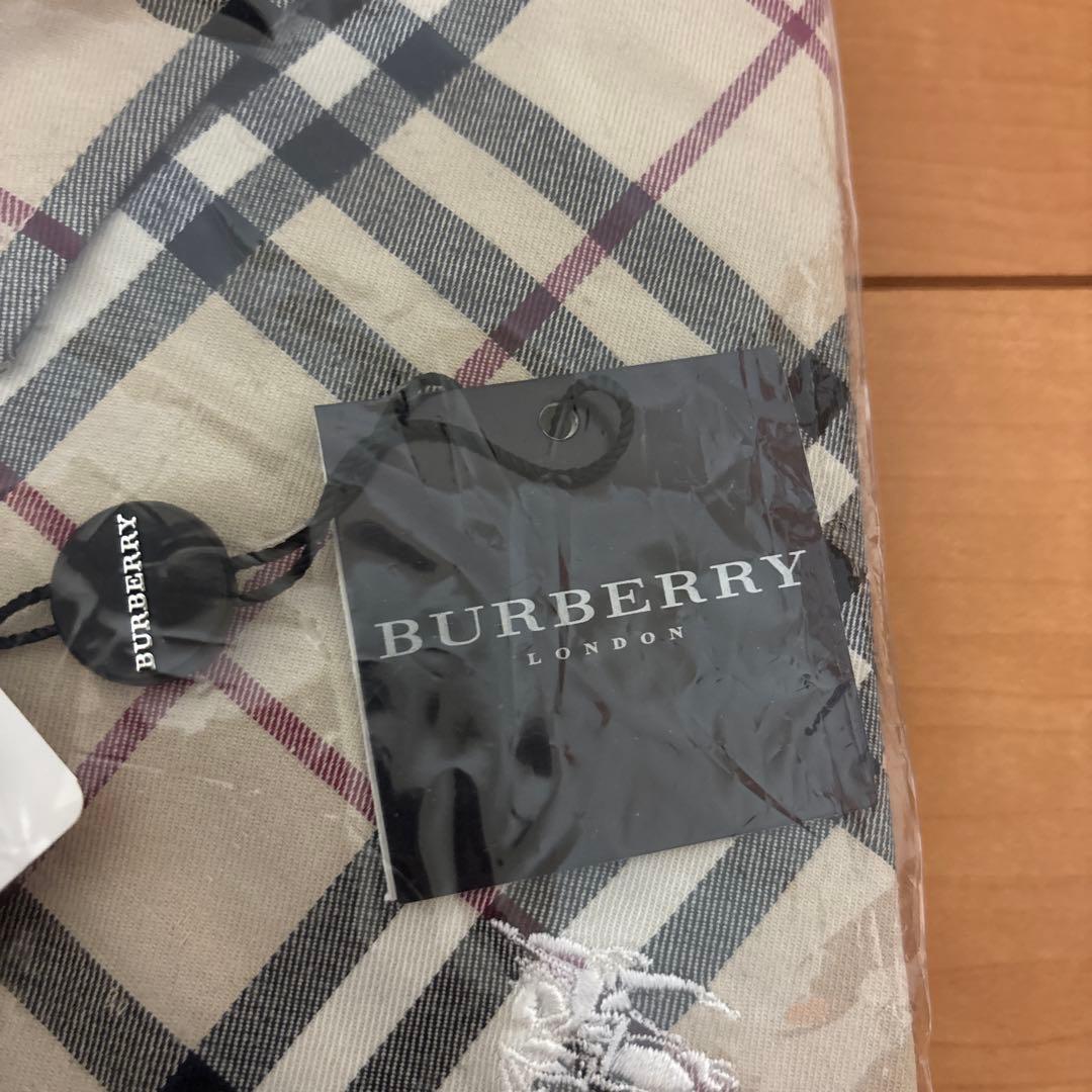 未開封品　BURBERRY チェック柄 長袖シャツ L