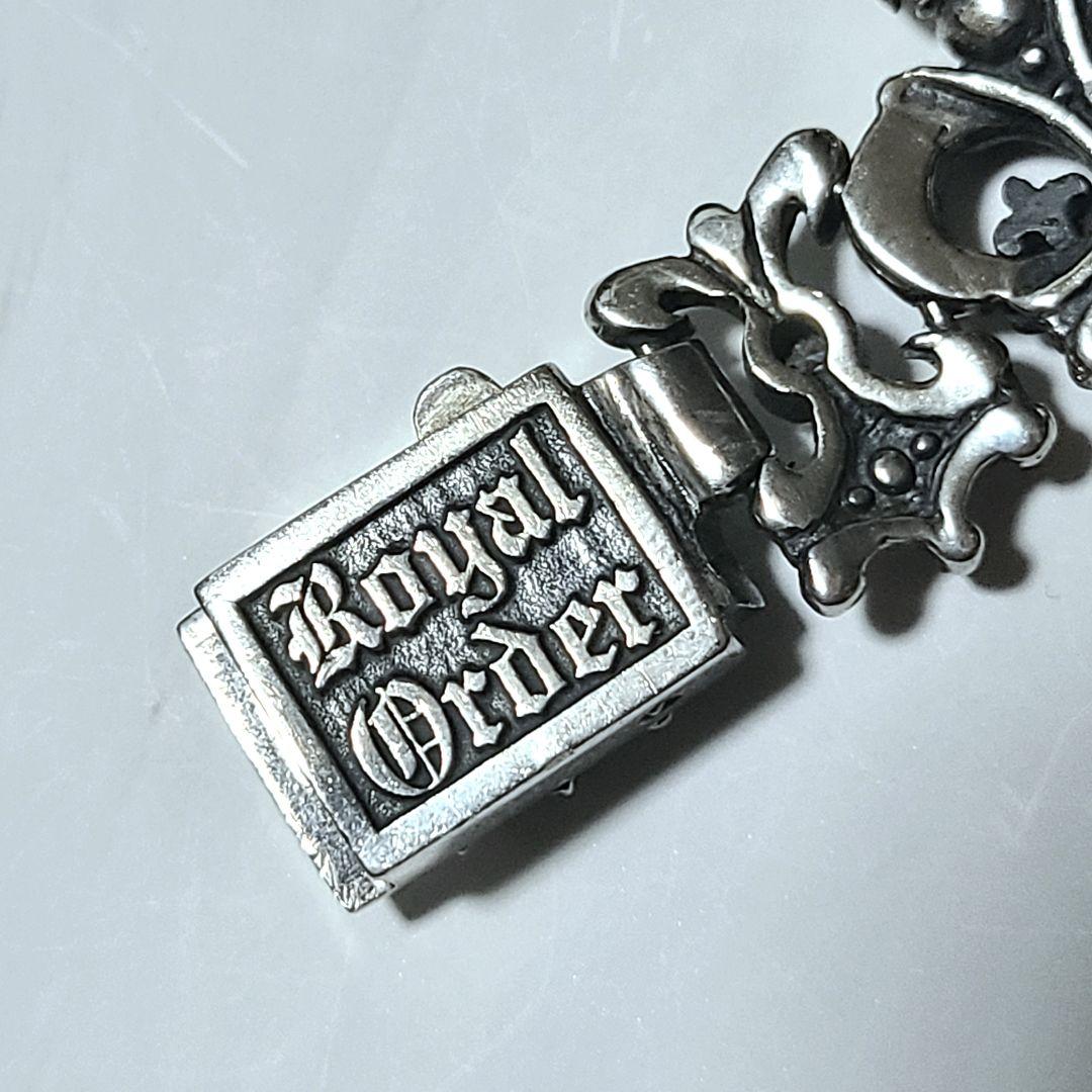 新品定価116,600円 ロイヤルオーダー 受注生産モデル ブレスレット 925