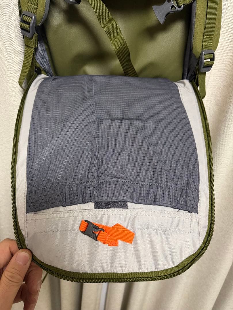 【使用少】PLUS ONE WORKS マキリ25L makiri オリーブ