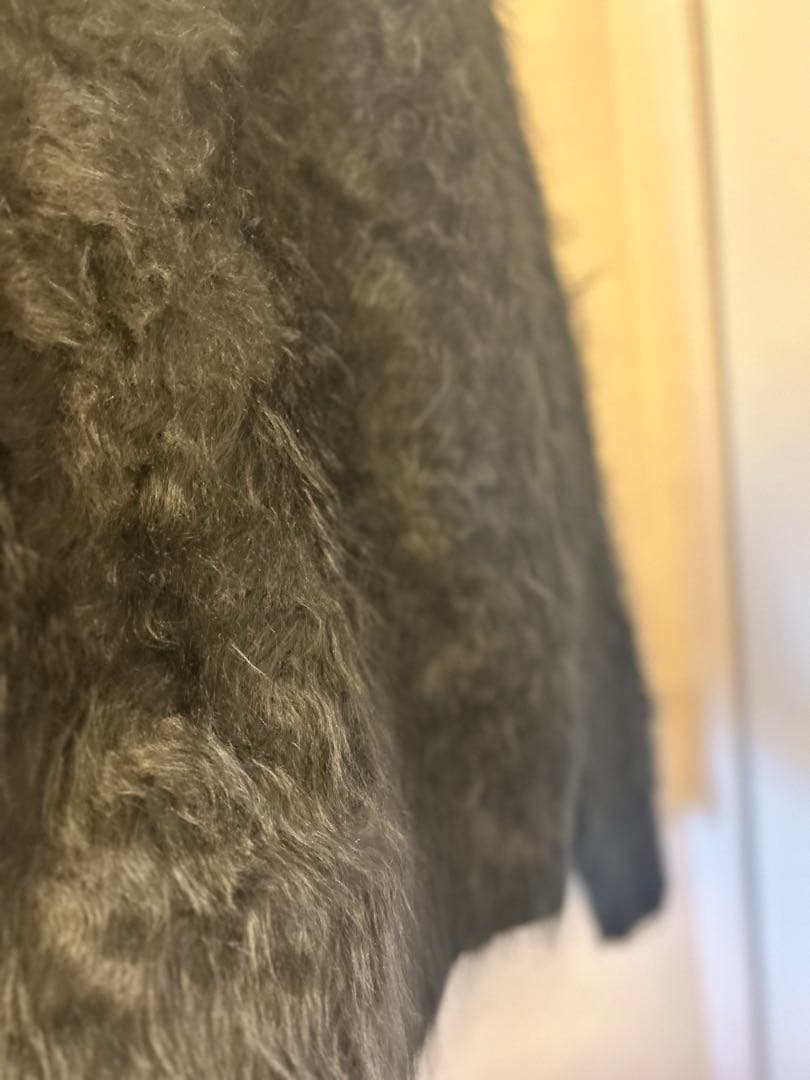 BLAMINK カシミヤファークルーネックニット