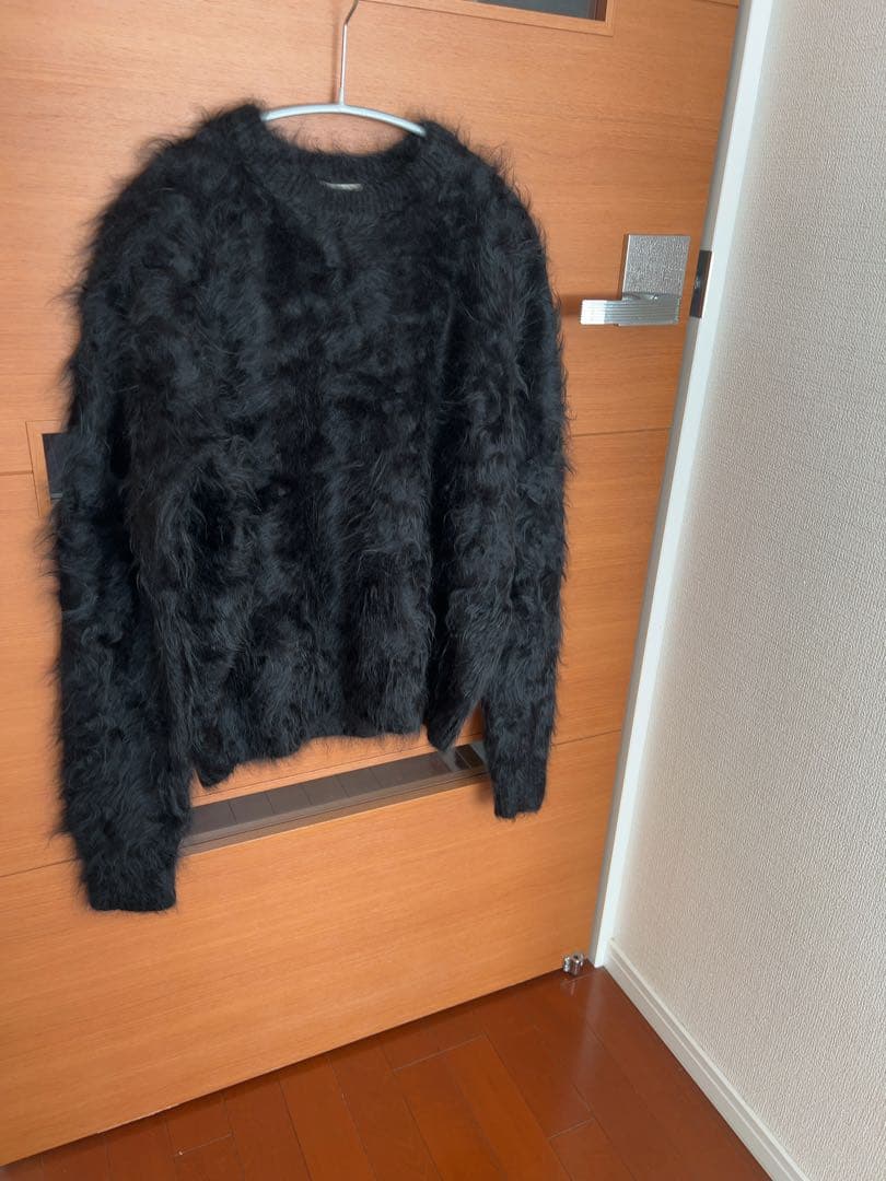 BLAMINK カシミヤファークルーネックニット