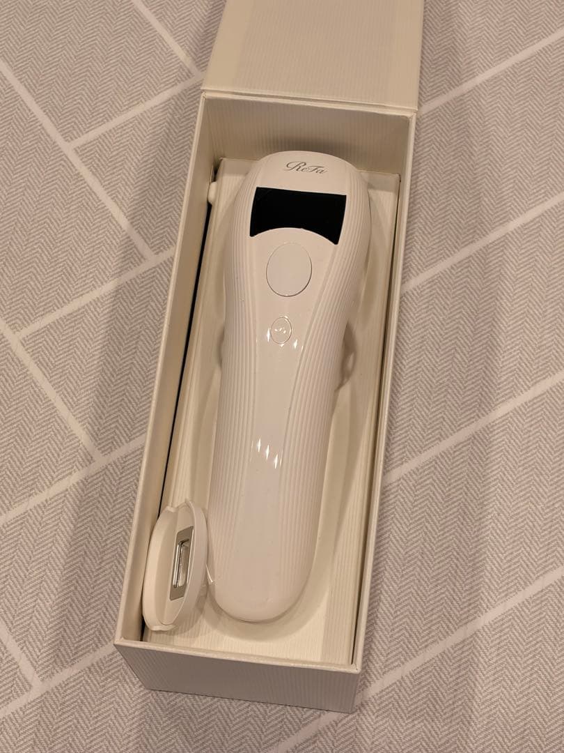 ReFa 脱毛器 ホワイト 替えヘッド付き