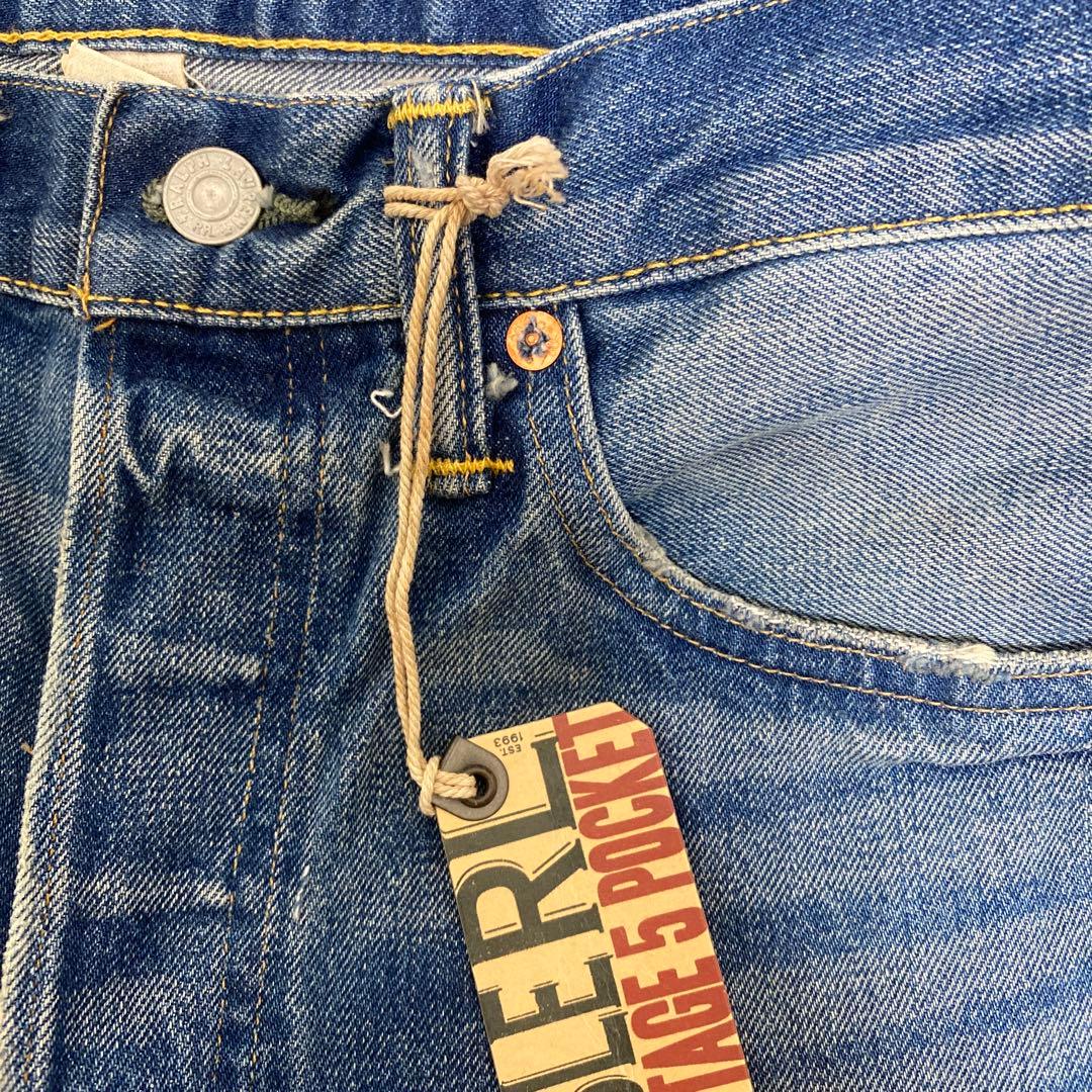 RRLヴィンテージ 5ポケットMIDLANDS セルビッジ ジーンズ