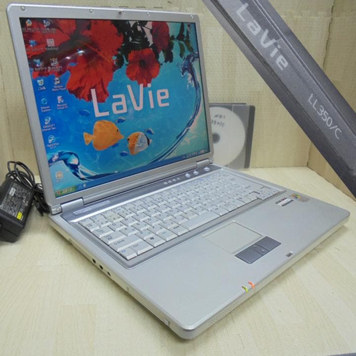 旧型ノートPC　NEC　LaVie PC-LL350CD／リカバリー調整済み