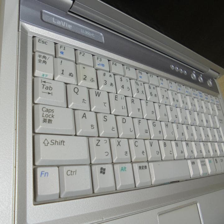 旧型ノートPC　NEC　LaVie PC-LL350CD／リカバリー調整済み