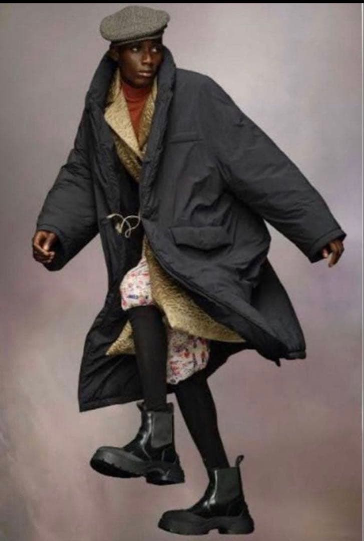 Maison Margiela マルジェラ ナイロン パデッド ロング コート