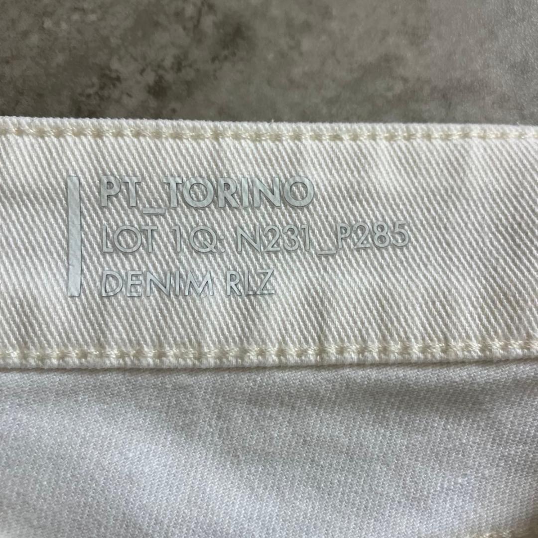 美品 PT TORINO SWING 30 ピーティートリノ ホワイト デニム