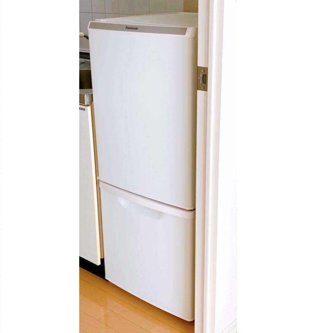 【美品】Panasonic 冷蔵庫 NR-B14DW 138L 2021年製