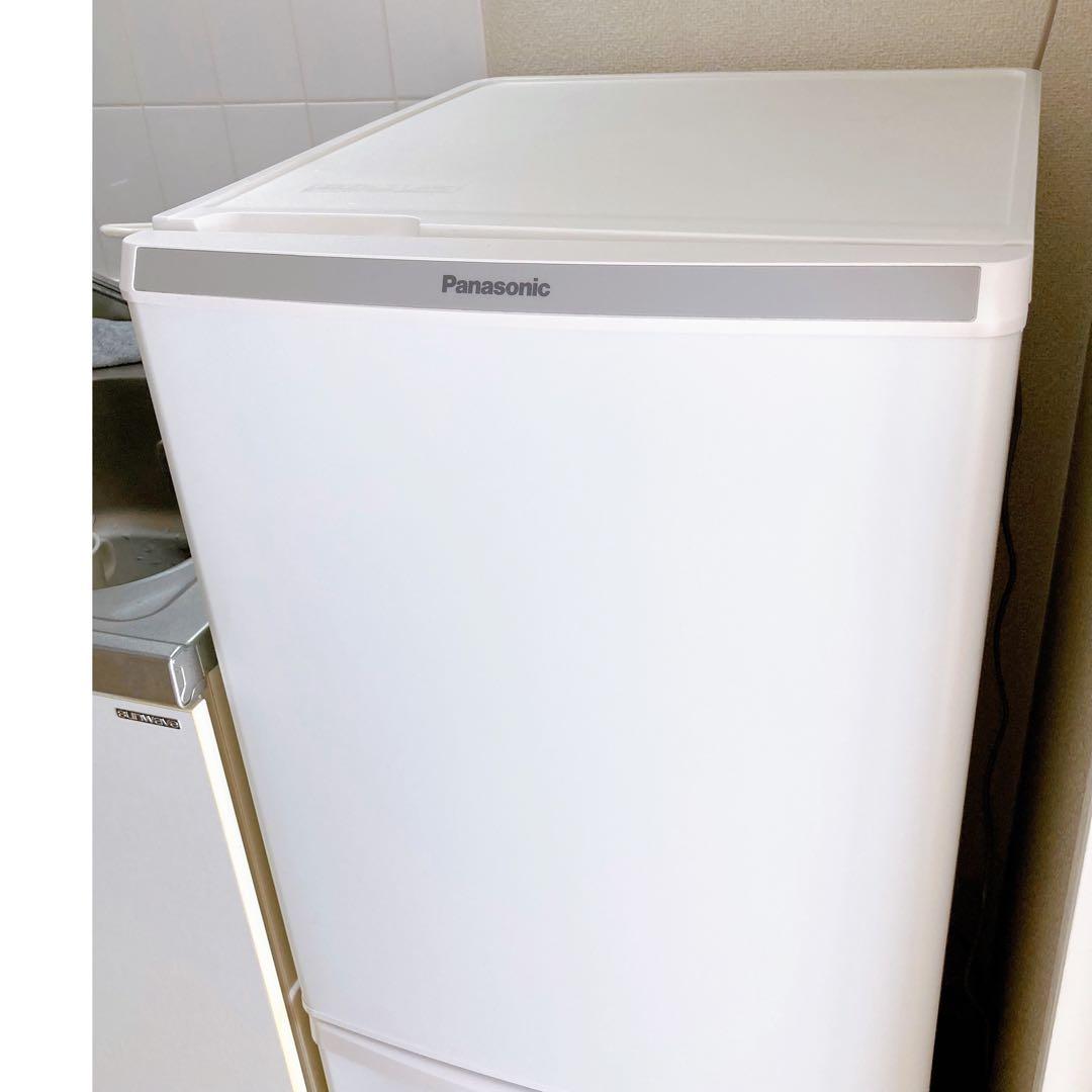 【美品】Panasonic 冷蔵庫 NR-B14DW 138L 2021年製