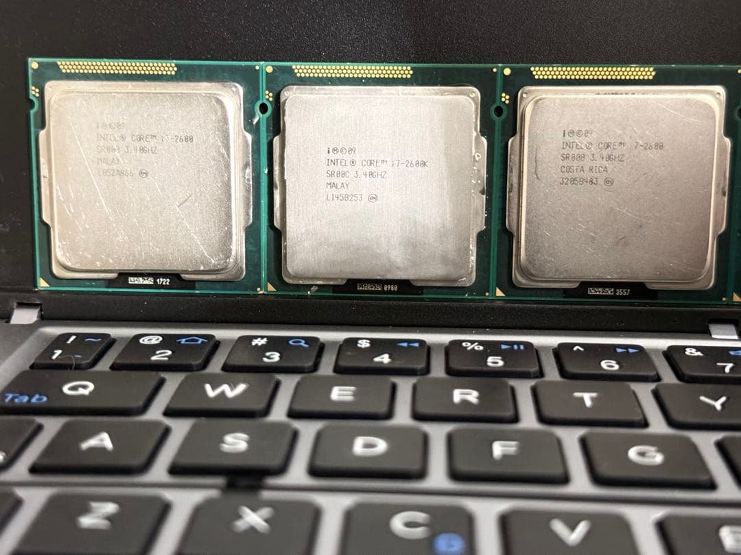 CPU 11個セット i7/i5/i3 まとめ売り 動作品。