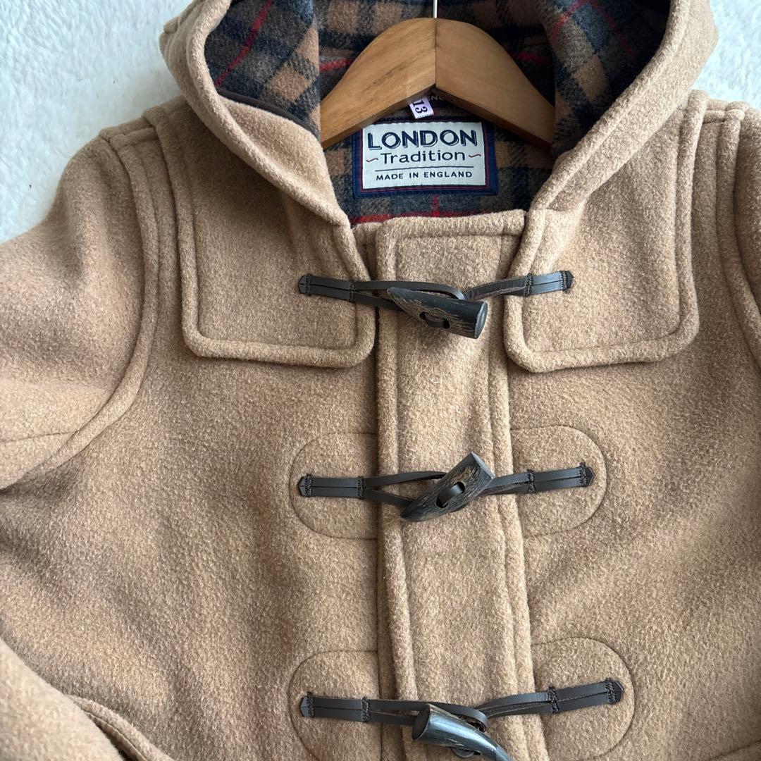 LONDON TRADITION ダッフルコート キャメル ショート丈