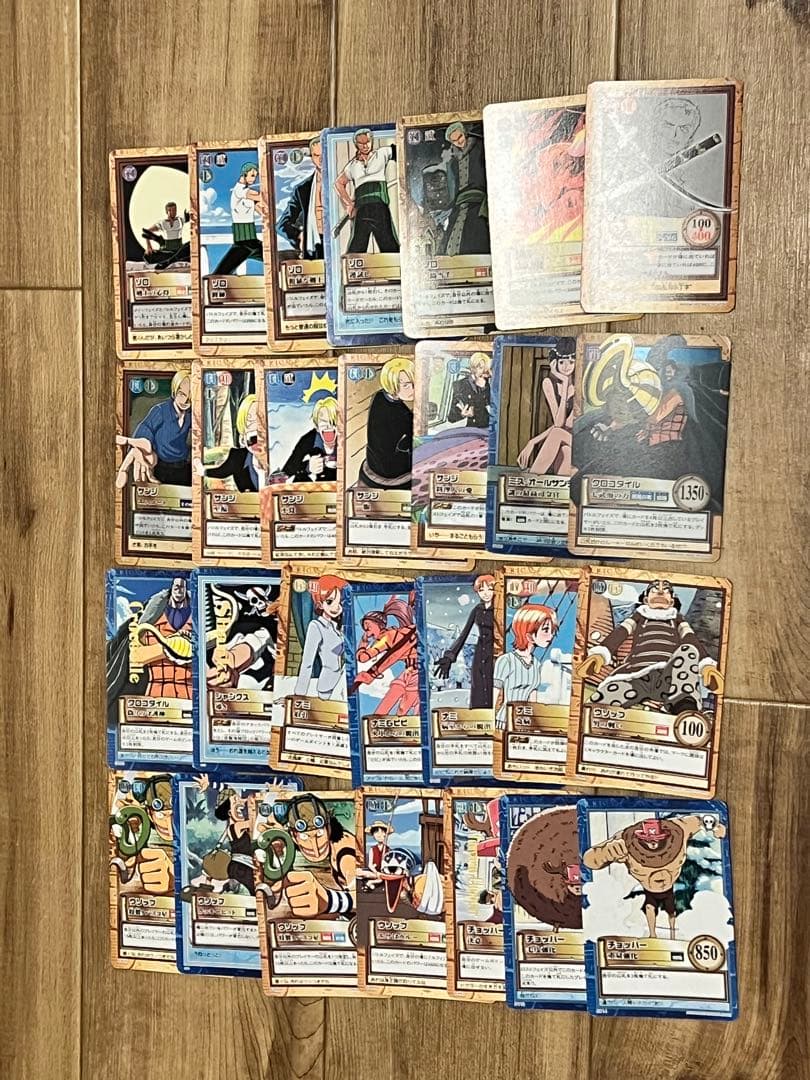 旧　ワンピースカード　136枚　カードダス　旧裏
