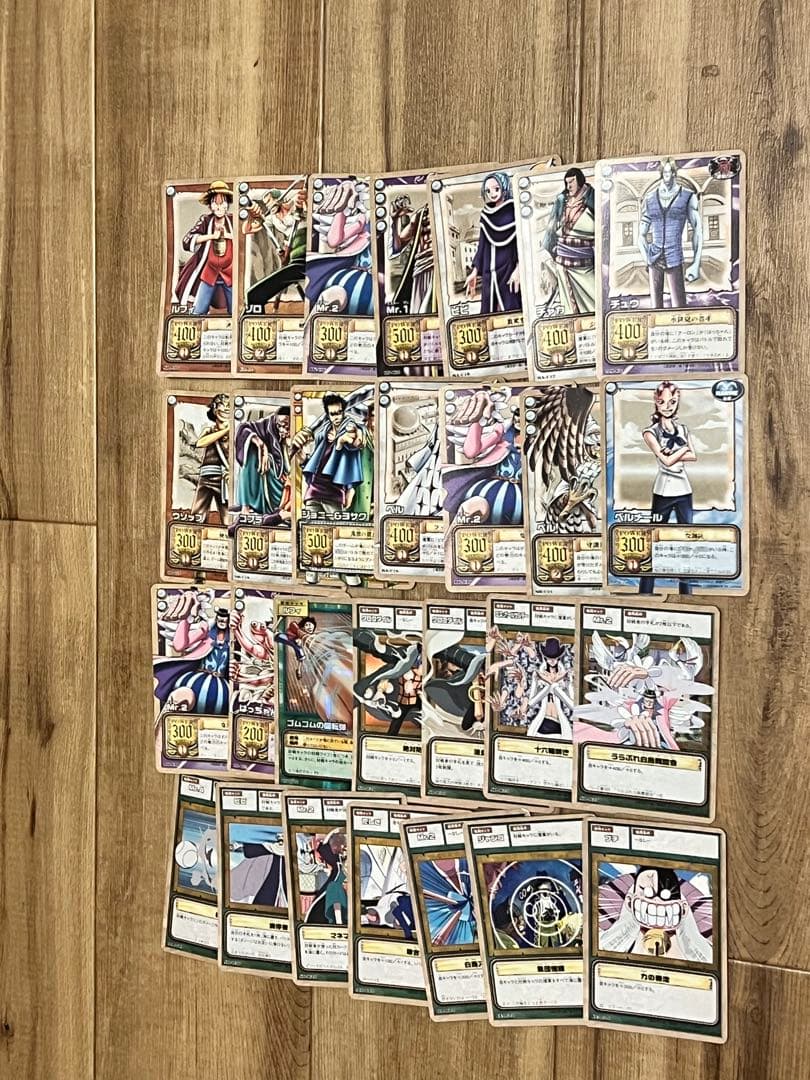 旧　ワンピースカード　136枚　カードダス　旧裏